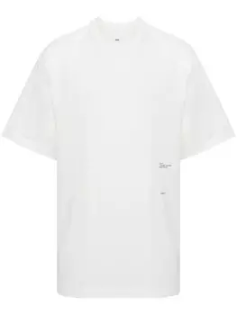 OAMC футболка с фотопринтом, белый