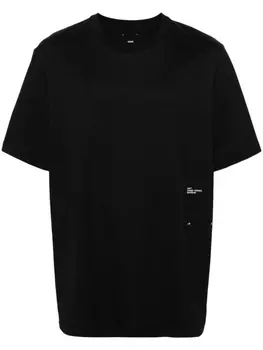 OAMC футболка с фотопринтом, черный