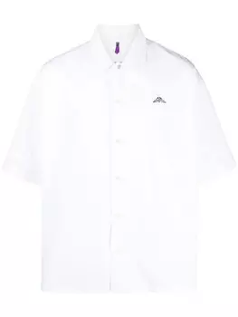 OAMC рубашка с вышитым логотипом, белый