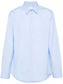 OAMC рубашка с вышитым логотипом, синий