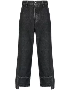 OAMC зауженные джинсы, черный