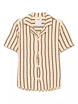 OAS Company фактурная рубашка, желтый