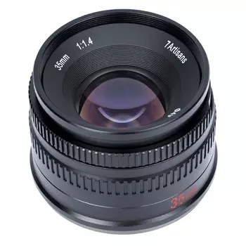 Объектив 7artisans 35mm f/1.4, Fujifilm X Mount, черный