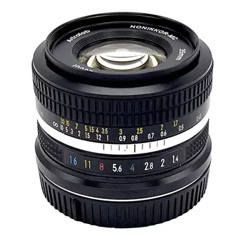 Объектив Artra Lab Nonikkor (1980's Style) 35mm f/1.4, Sony E Mount, черный