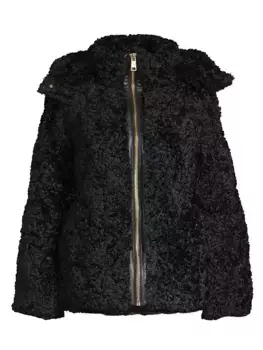 Объемная куртка из искусственного меха Tory Nicole Benisti, черный
