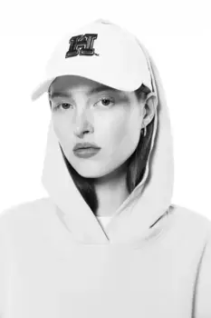 Объемная толстовка с капюшоном H&M, бежевый