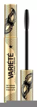 Объемная, удлиняющая и подкручивающая тушь Eveline Cosmetics Varit Lashes Show, 10 мл