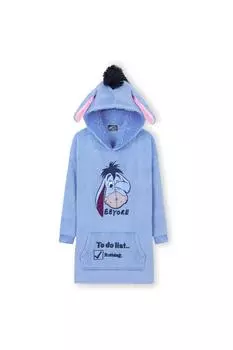 Объемное пончо «Иа» Disney, синий