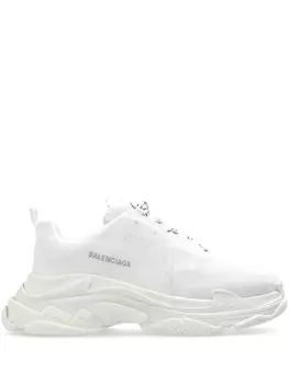Объемные кроссовки Triple S Balenciaga, белый