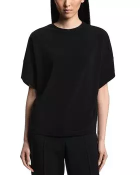 Объемный футболка Emporio Armani, черный