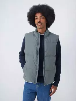 Объемный пуховик из переработанного водоотталкивающего материала John Lewis ANYDAY, бурная погода