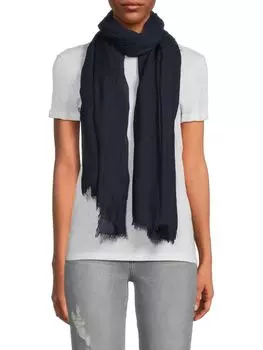 Объемный шарф с шевроном La Fiorentina, темно-синий