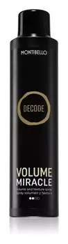 Объемный спрей для сушки и укладки волос Montibello Decode Volume Miracle Spray