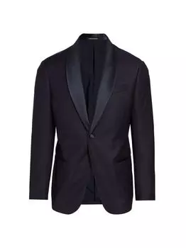 Обеденная куртка Micro-Box Emporio Armani, бордовый