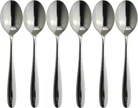 Обеденная ложка Stella из нержавеющей стали, набор из 6 предметов, производство Япония. Nagao, Stainless