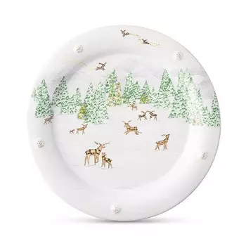 Обеденная тарелка Juliska Berry & Thread North Polar, белый