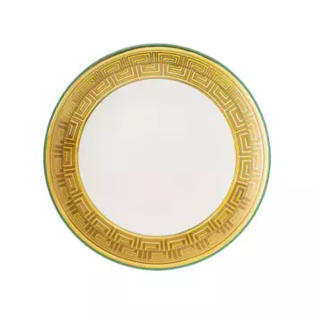 Обеденная тарелка Medusa Amplified Versace, зеленый