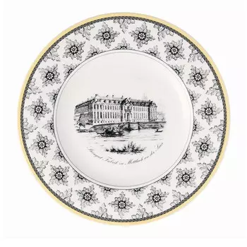 Обеденная тарелка Villeroy & Boch Audun Maison, мультиколор