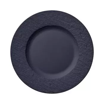Обеденная тарелка Villeroy & Boch Manufacture Rock, черный