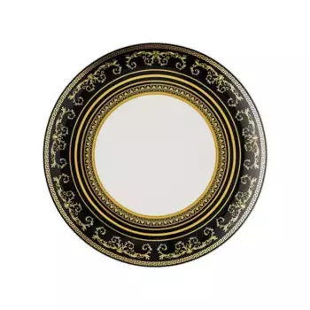 Обеденная тарелка Virtus Gala Versace, черный