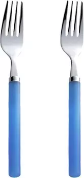 Обеденная вилка Frosty, синяя, набор из 2 шт., производство Япония Nagao, Bule