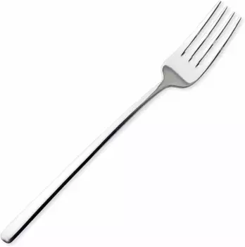 Обеденная вилка с длинным хвостом, 8,3 дюйма (21 см), нержавеющая сталь 18-8, зеркальная поверхность, производство Япония. Nagao, Mirror