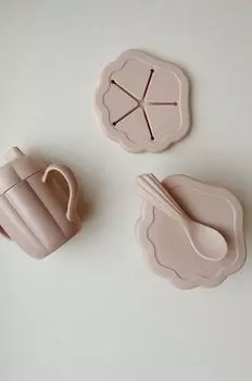 Обеденный набор для детей Konges Sljd, розовый