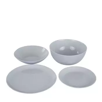 Обеденный сервиз Дивали гранитный 19 предметов LUMINARC набор посуды из закаленного стекла столовый сервиз обеденный сервиз посуда, серый