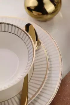 Обеденный сервиз Hermia Concept, белый