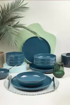 Обеденный сервиз Hermia Concept, темно-синий