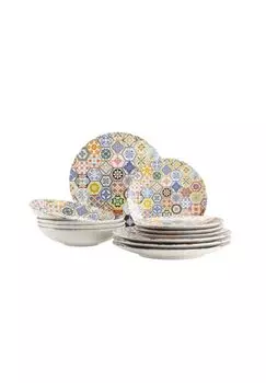 Обеденный сервиз, керамика Амаранте MaSer, bunt