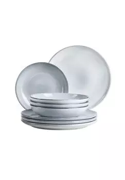 Обеденный сервиз, керамика Livio MaSer, hellblau