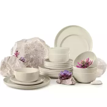 Обеденный сервиз Konsimo, бежевый