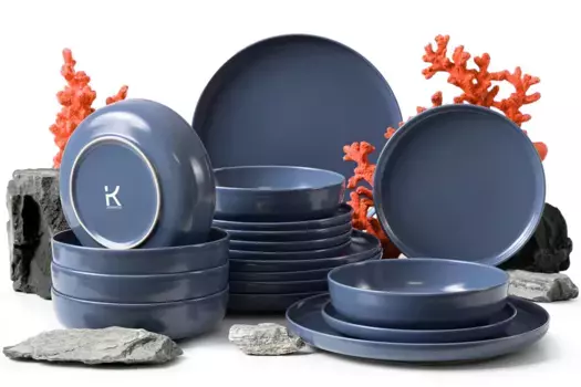 Обеденный сервиз Konsimo, синий