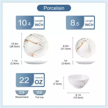 Обеденный сервиз LOVECASA