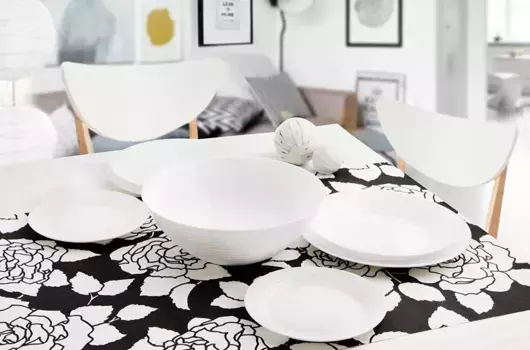 Обеденный сервиз LUMINARC, белый