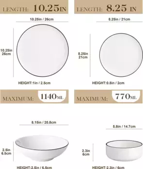 Обеденный сервиз MALACASA