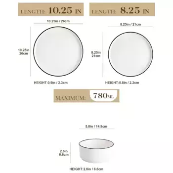 Обеденный сервиз MALACASA