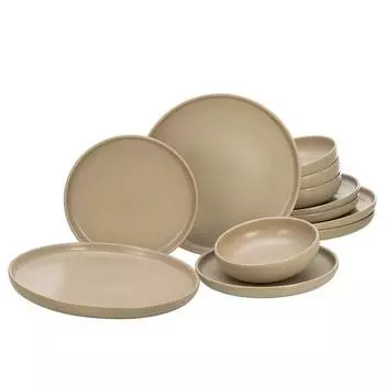 Обеденный сервиз уно Creatable, желтый