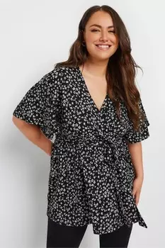 Обернуть текстуру сверху Yours Curve, черный