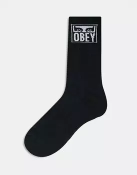 Obey – Two Eyes – Носки черного цвета с логотипом в виде глаза