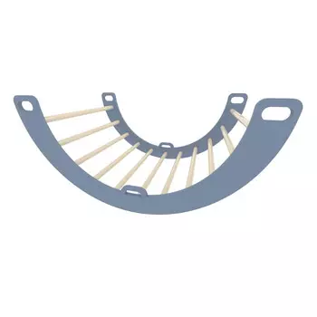 Обезьяна, Голубая деревянная качалка Mapiszon