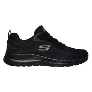 Обильные женские кроссовки Skechers, черный
