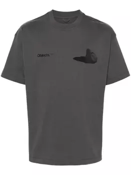 OBJECTS IV LIFE футболка с принтом Boulder, серый