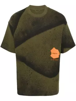 OBJECTS IV LIFE футболка Waffle с логотипом, зеленый