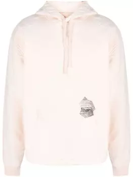 OBJECTS IV LIFE худи из органического хлопка с логотипом, нейтральный цвет