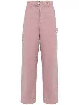 OBJECTS IV LIFE прямые джинсы Baggy с логотипом, розовый