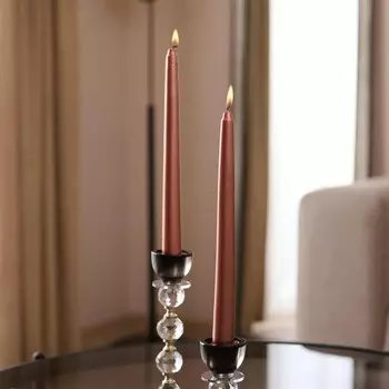 Objevi Набор из 2 подсвечников Свеча - бронза - 25 см