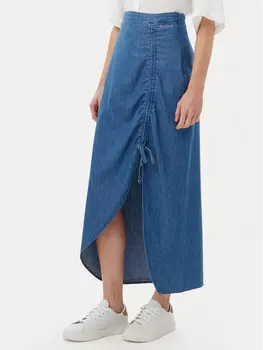 Облегающая джинсовая юбка PL901218 Pepe Jeans, синий
