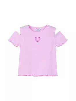 Облегающая футболка 3005 Mayoral, розовый